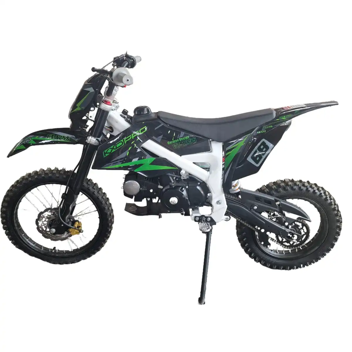 Cross-125cc-KXD-Pro-Germany-GT-125-S-Far-LED-Pornire-la-buton-si-Kickstart-Cutie-de-viteza-in-4-Trepte-Roti-17-14-Verde-2