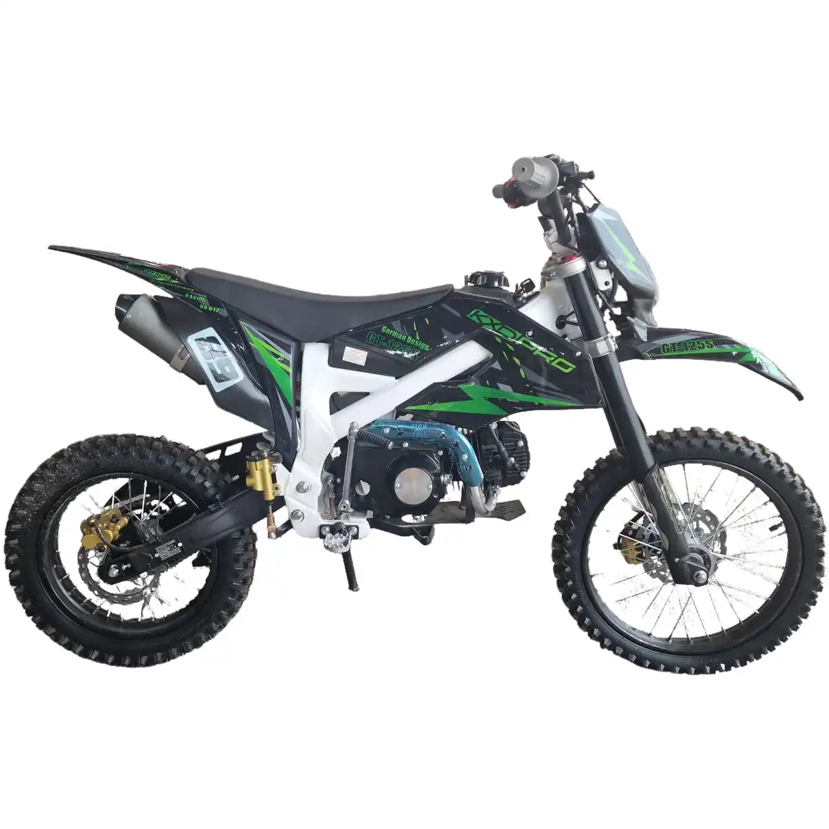 Cross-125cc-KXD-Pro-Germany-GT-125-S-Far-LED-Pornire-la-buton-si-Kickstart-Cutie-de-viteza-in-4-Trepte-Roti-17-14-Verde-5