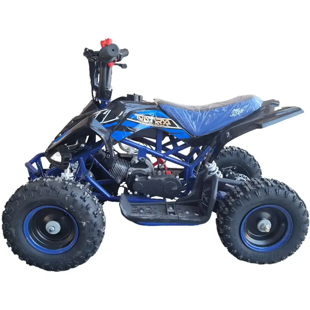 ATV-copii-49cc-Ultra-Motocross-Raptor-demaror-automata-1-6-inch-2-timpi-albastru-2