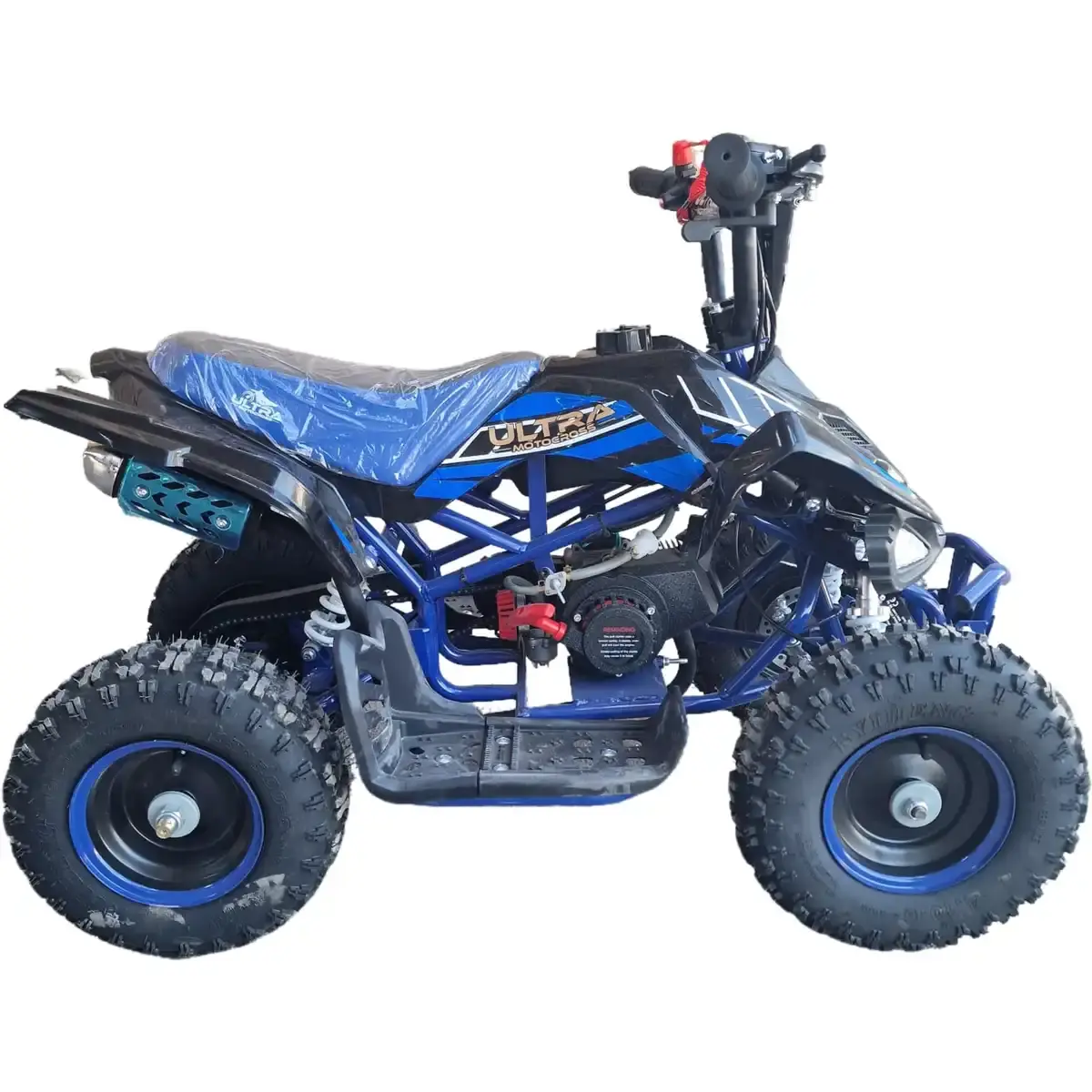 ATV-copii-49cc-Ultra-Motocross-Raptor-demaror-automata-1-6-inch-2-timpi-albastru-6