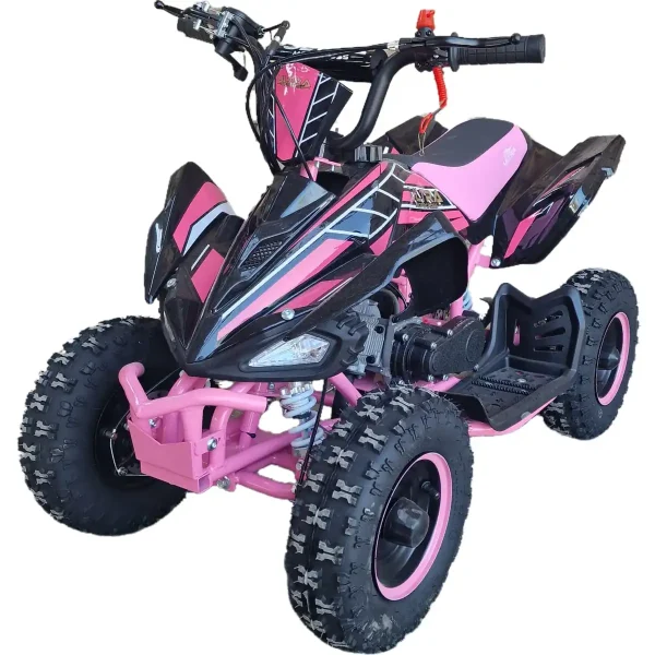 ATV-copii-49cc-Ultra-Motocross-Raptor-demaror-automata-1-6-inch-2-timpi-roz-1