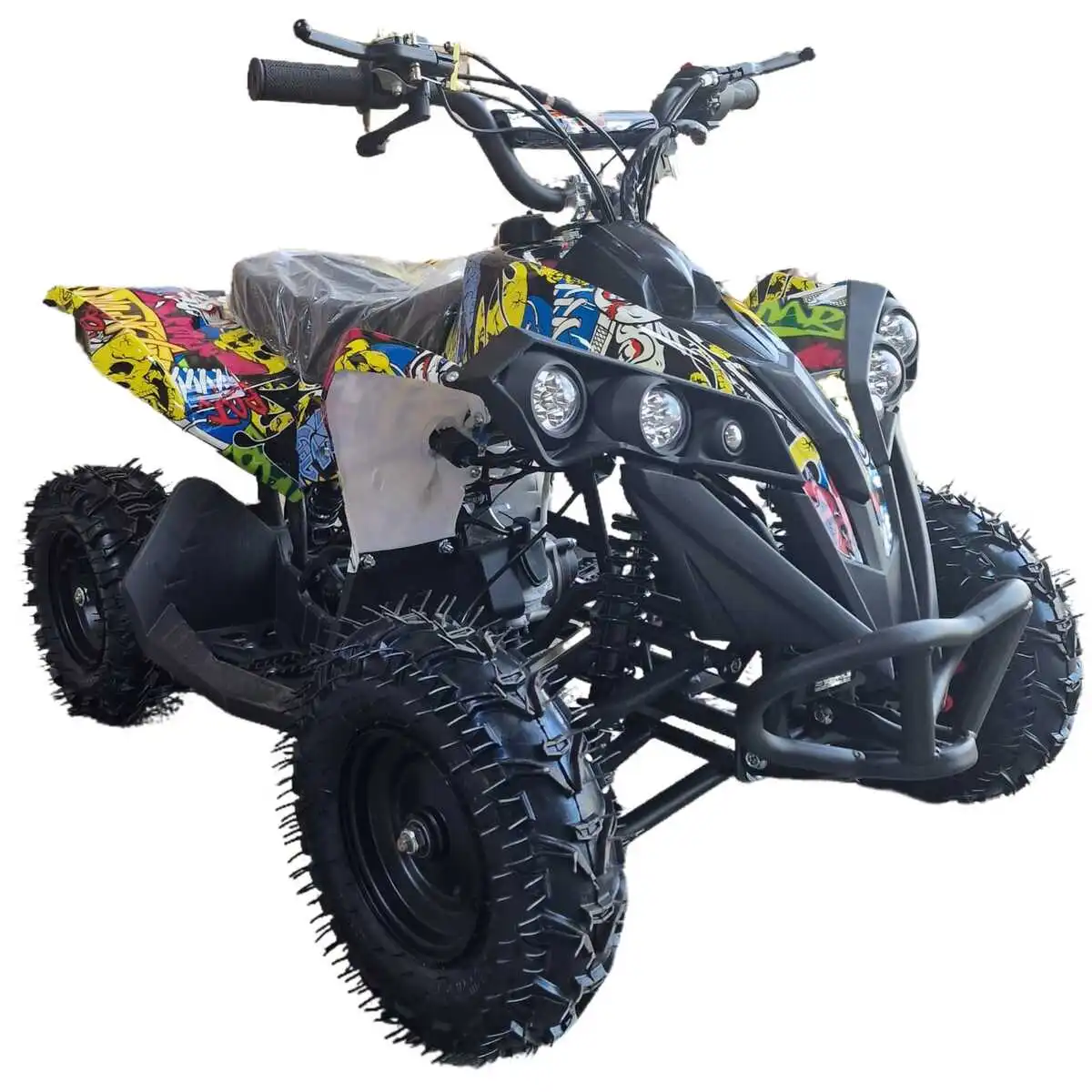 ATV-copii-KXD-Pro-Renegate-3A-e-start-automata1-2timpi-6inch-galben-grafiti-7