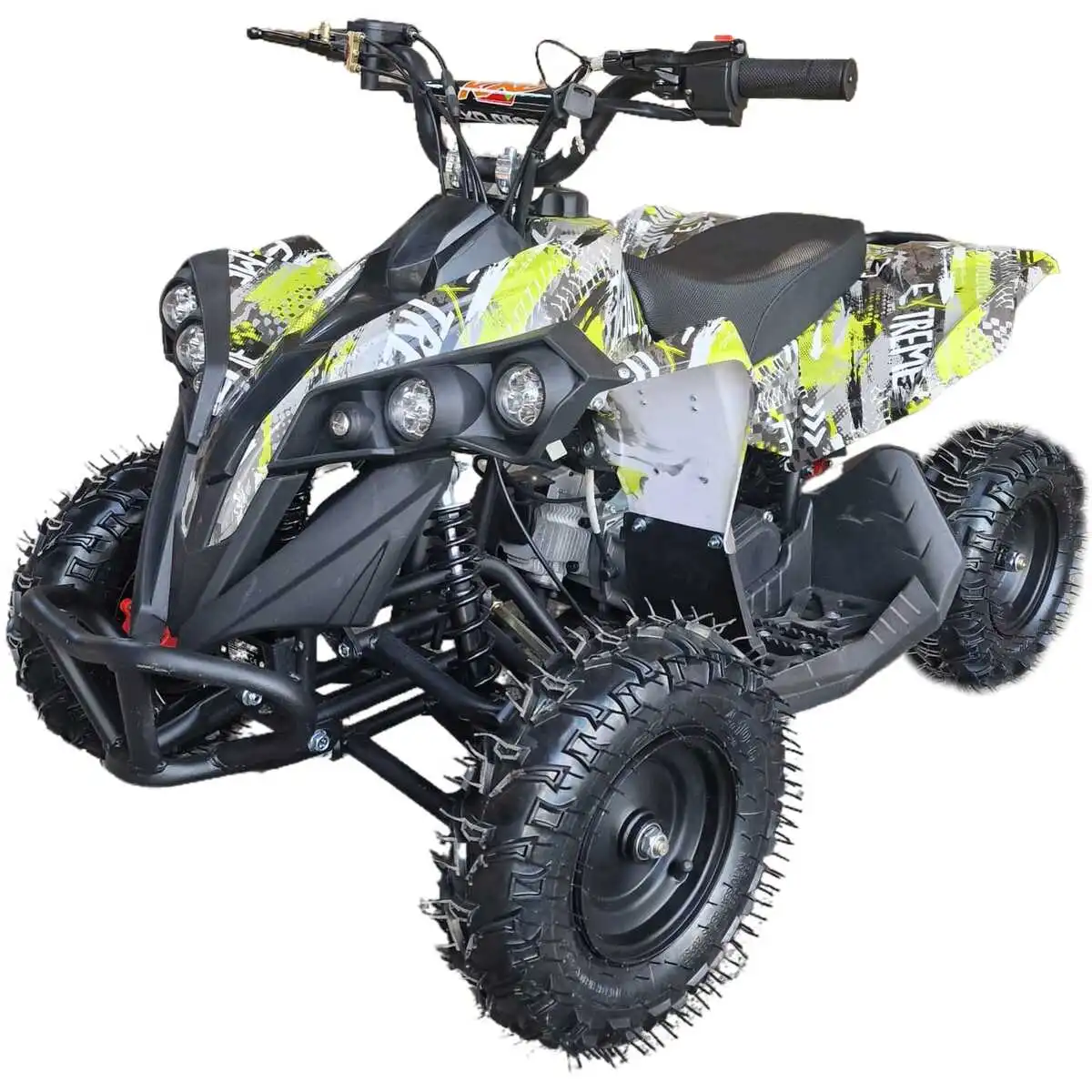 ATV-copii-KXD-Pro-Renegate-3A-e-start-automata1-2timpi-6inch-verde-grafiti-1