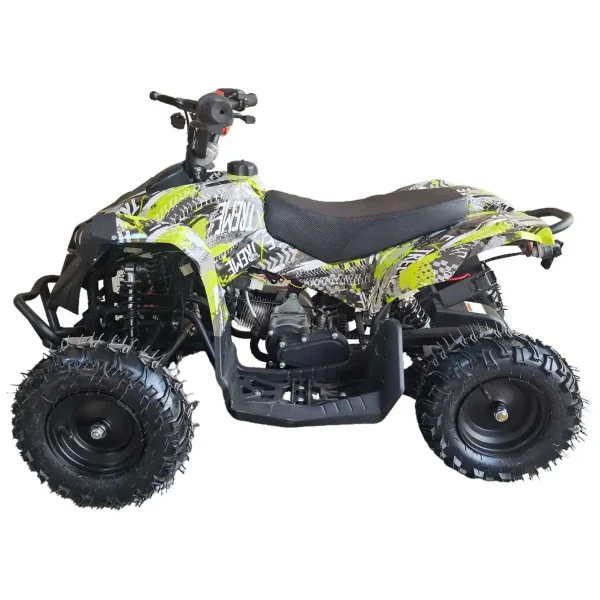 ATV-copii-KXD-Pro-Renegate-3A-e-start-automata1-2timpi-6inch-verde-grafiti-2