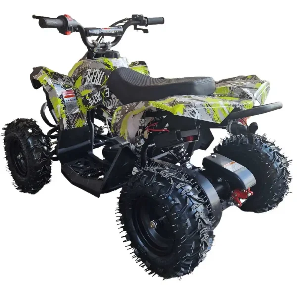 ATV-copii-KXD-Pro-Renegate-3A-e-start-automata1-2timpi-6inch-verde-grafiti-3