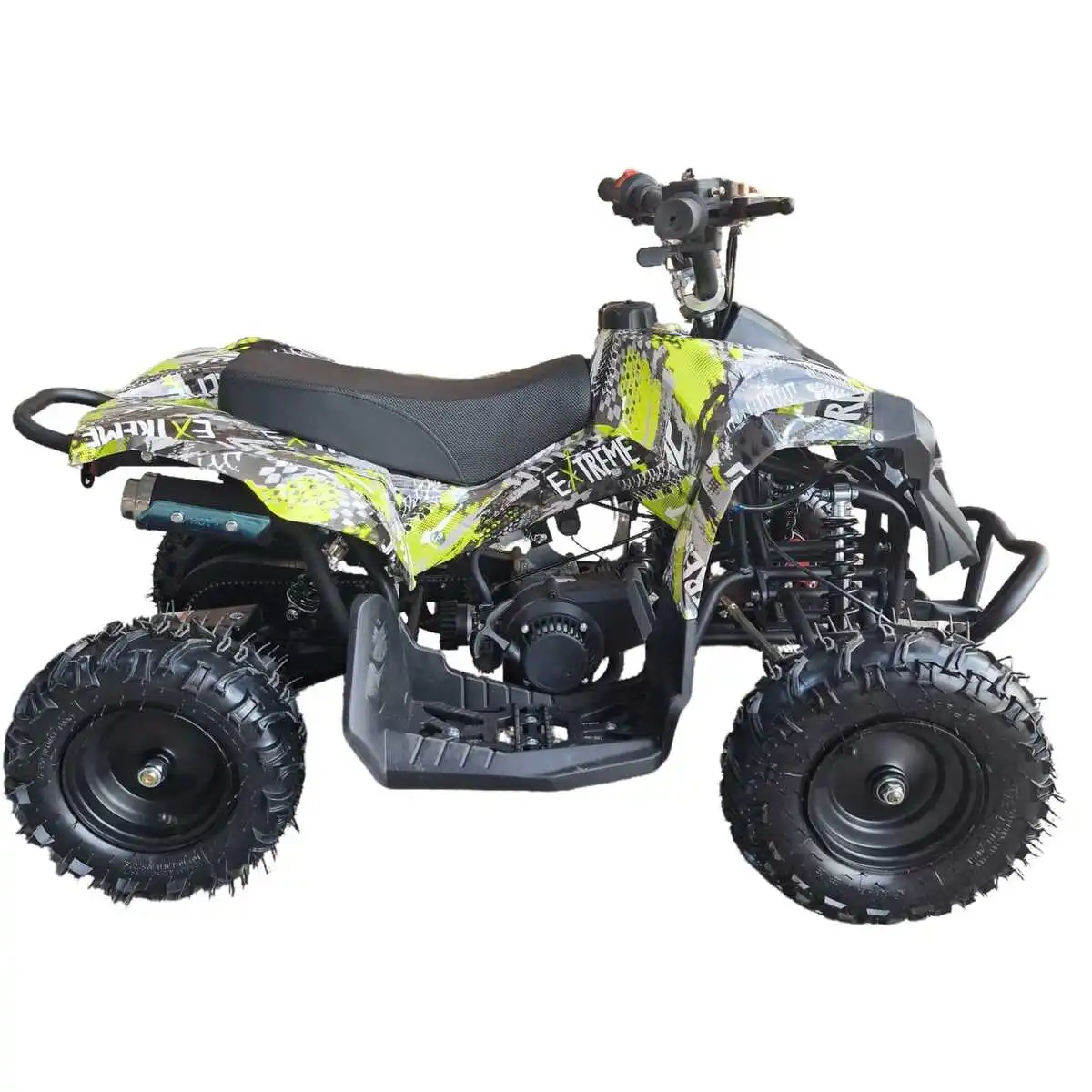 ATV-copii-KXD-Pro-Renegate-3A-e-start-automata1-2timpi-6inch-verde-grafiti-6