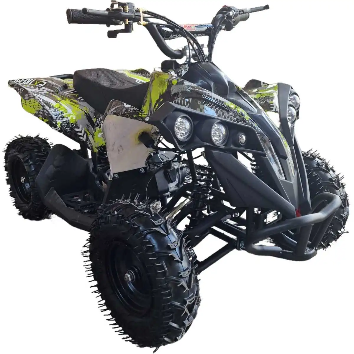 ATV-copii-KXD-Pro-Renegate-3A-e-start-automata1-2timpi-6inch-verde-grafiti-7