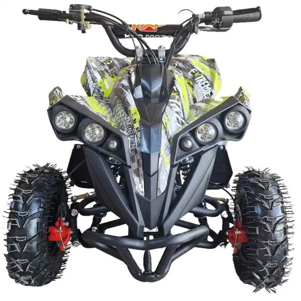 ATV-copii-KXD-Pro-Renegate-3A-e-start-automata1-2timpi-6inch-verde-grafiti-8