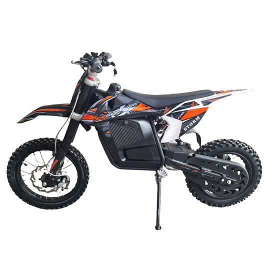 Motocross-copii-electric-1000W-48V-KXD-pro-Germany-3viteze-roti-14-12-inch-portocaliu-2