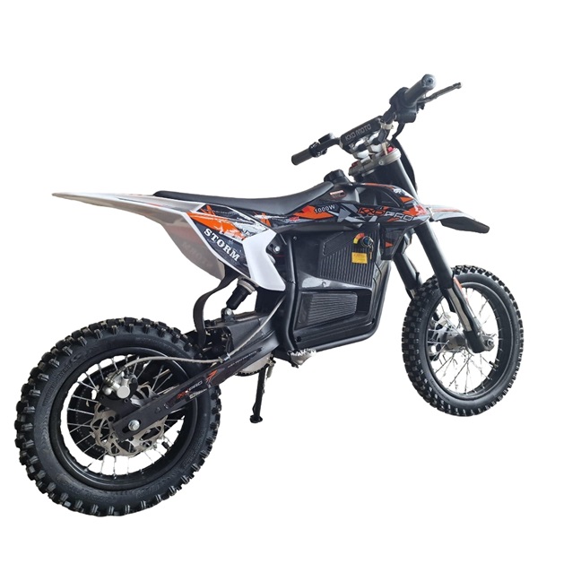 Motocross-copii-electric-1000W-48V-KXD-pro-Germany-3viteze-roti-14-12-inch-portocaliu-4