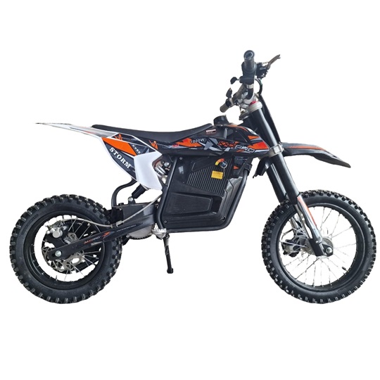 Motocross-copii-electric-1000W-48V-KXD-pro-Germany-3viteze-roti-14-12-inch-portocaliu-5