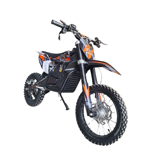 Motocross-copii-electric-1000W-48V-KXD-pro-Germany-3viteze-roti-14-12-inch-portocaliu-6