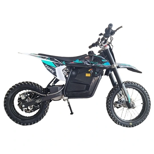 Motocross-copii-electric-1000W-48V-KXD-pro-Germany-3viteze-roti-14-12-inch-turcoaz-5