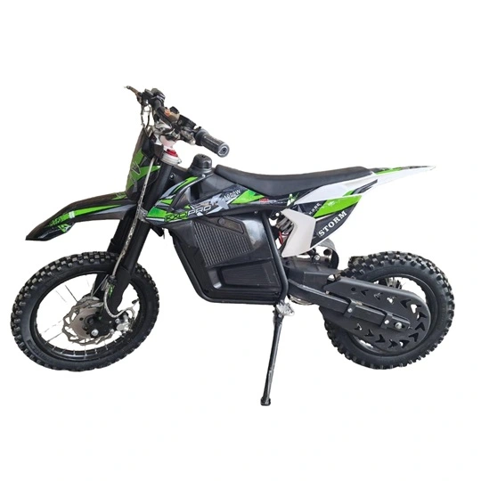 Motocross-copii-electric-1000W-48V-KXD-pro-Germany-3viteze-roti-14-12-inch-verde-2