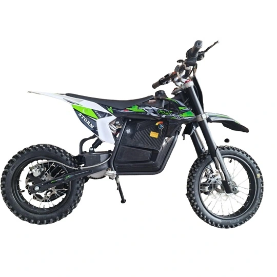 Motocross-copii-electric-1000W-48V-KXD-pro-Germany-3viteze-roti-14-12-inch-verde-5