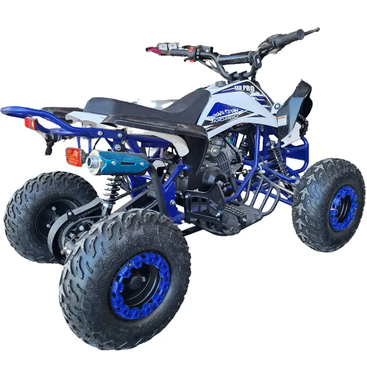 ATV-125cc-benzina-KXD-Raptor004-Cutie-de-viteza-Semi-automata-1+1- Roti-7inch-Albastru-Alb-4