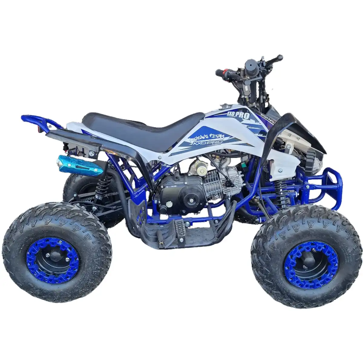 ATV-125cc-benzina-KXD-Raptor004-Cutie-de-viteza-Semi-automata-1+1- Roti-7inch-Albastru-Alb-5