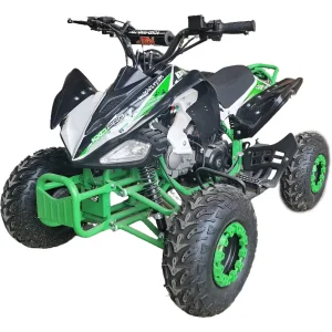 ATV-125cc-benzina-KXD-Raptor004-Cutie-de-viteza-Semi-automata-1+1- Roti-7inch-Verde-Alb-1