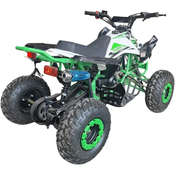 ATV-125cc-benzina-KXD-Raptor004-Cutie-de-viteza-Semi-automata-1+1- Roti-7inch-Verde-Alb-5