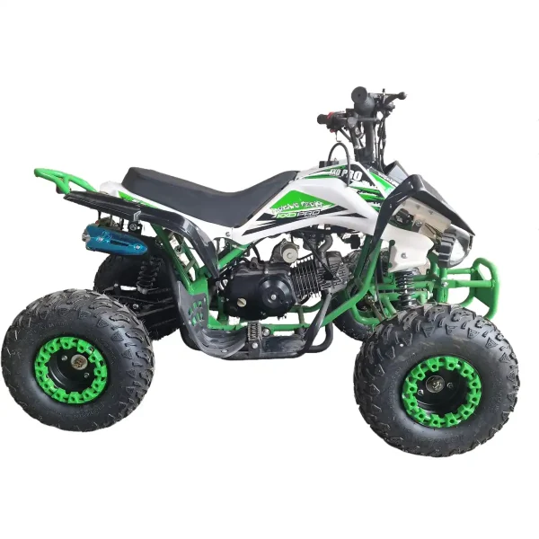 ATV-125cc-benzina-KXD-Raptor004-Cutie-de-viteza-Semi-automata-1+1- Roti-7inch-Verde-Alb-6