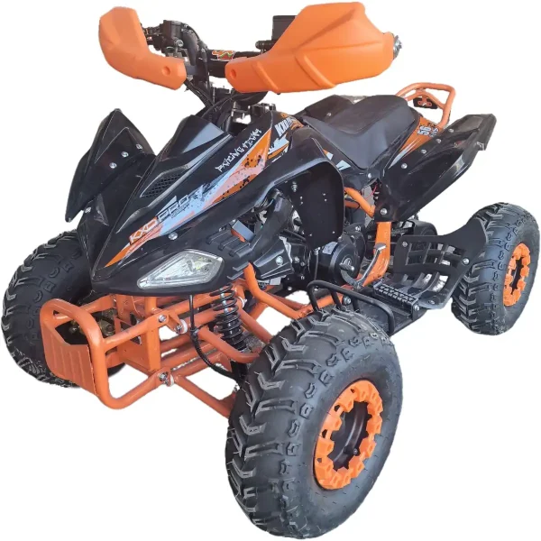 ATV-125cc-copii-benzina-KXD-Raptor-004-Pro-Cutie-de-viteza-Semi-automata-11-Roti-7-inch-Portocaliu-1