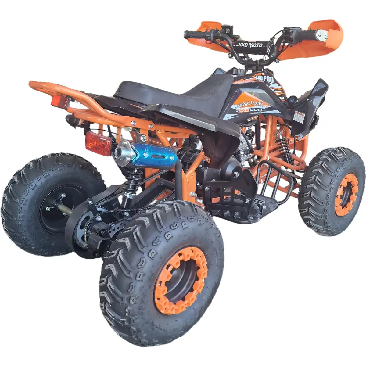 ATV-125cc-copii-benzina-KXD-Raptor-004-Pro-Cutie-de-viteza-Semi-automata-11-Roti-7-inch-Portocaliu-5