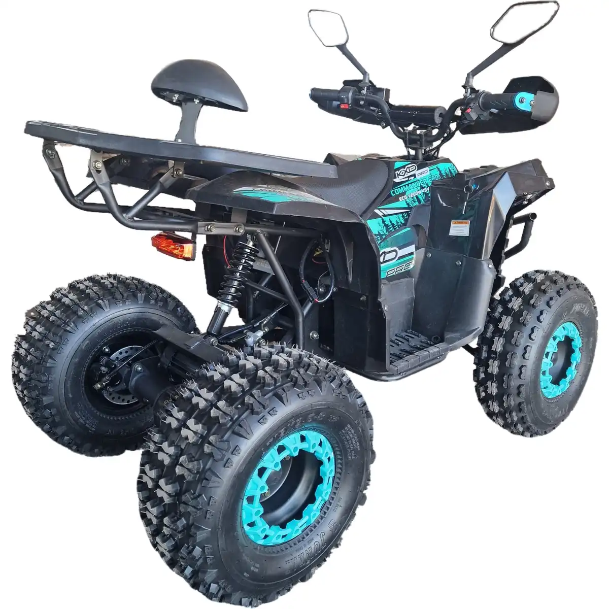 ATV-electric-pentru-copii-si-adolescenti-KXD-PRO-Commander007-1200W-48V-brushless-power-3-trepte-de-viteza-fata-spate-roti-8-inci-negru-turcoaz-5