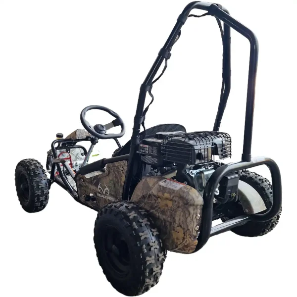 Go-kart-pentru-copii-cu-motor-pe-benzina-98cc-mini-kart-Realtree-3