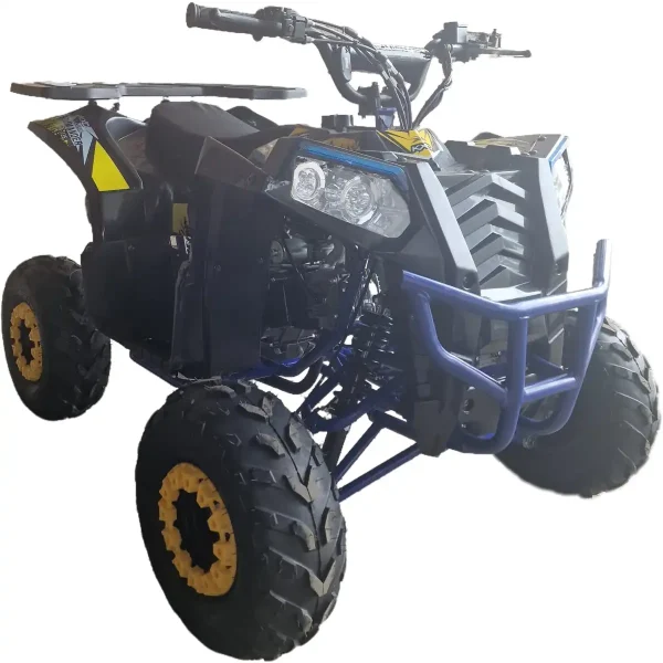 ATV-125cc-pentru-copii-KXD-Pro-Germany-Commander-007-Motor-pe-benzina-in-4-timpi-Pornire-la-buton-Cutie-de-viteza-11-Roti-7-inch-Albastru-Galben-7