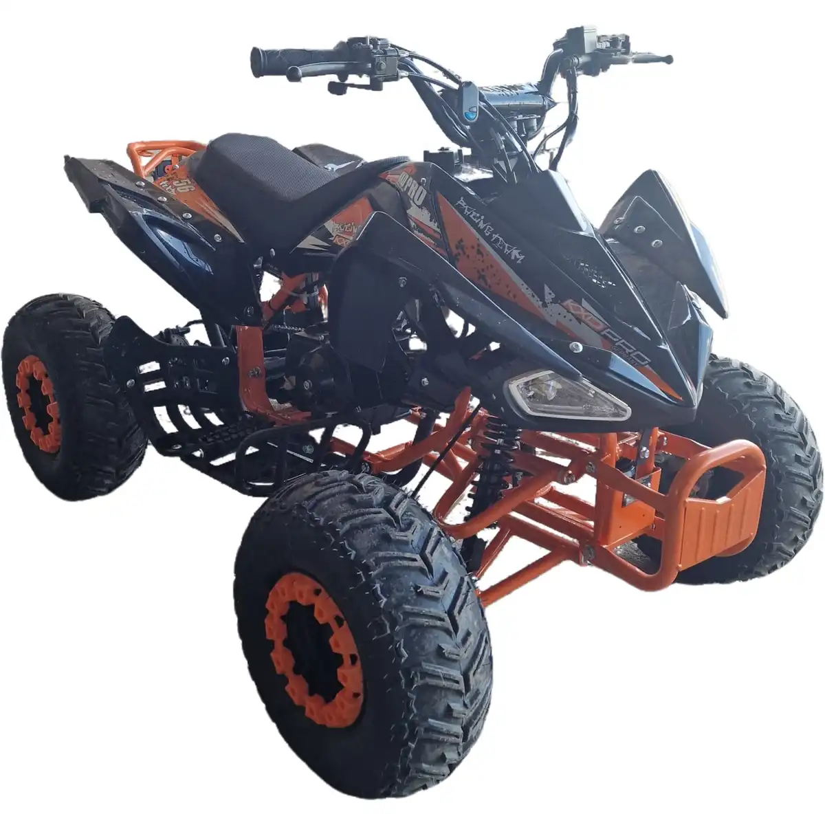 ATV-125cc-pentru-copii-KXD-Pro-Germany-Raptor-004-Motor-pe-benzina-in-4-timpi-Pornire-la-buton-Cutie-de-viteza-Semi-automata-11-Roti-7-inch-Portocaliu-7