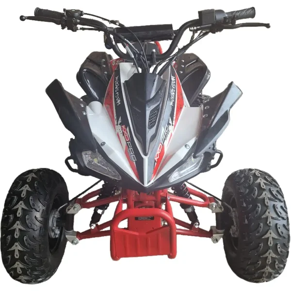 ATV-125cc-pentru-copii-KXD-Pro-Germany-Raptor-004-Motor-pe-benzina-in-4-timpi-Pornire-la-buton-Cutie-de-viteza-Semi-automata-11-Roti-7-inch-Rosu-Alb-8