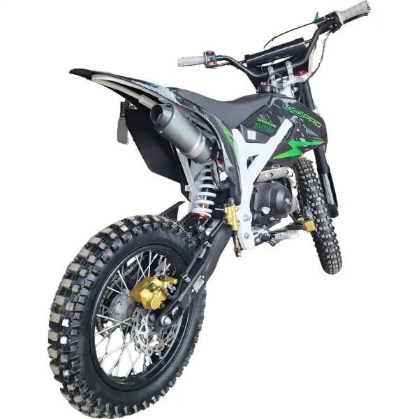 Cross-125cc-KXD-Pro-Germany-GT-125-S-Motor-in-4-timpi-Pornire-la-buton-Cutie-de-viteza-automata-Roti-17-14-Far-LED-Negru-Verde-4