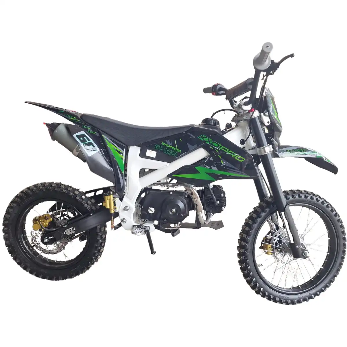 Cross-125cc-KXD-Pro-Germany-GT-125-S-Motor-in-4-timpi-Pornire-la-buton-Cutie-de-viteza-automata-Roti-17-14-Far-LED-Negru-Verde-5