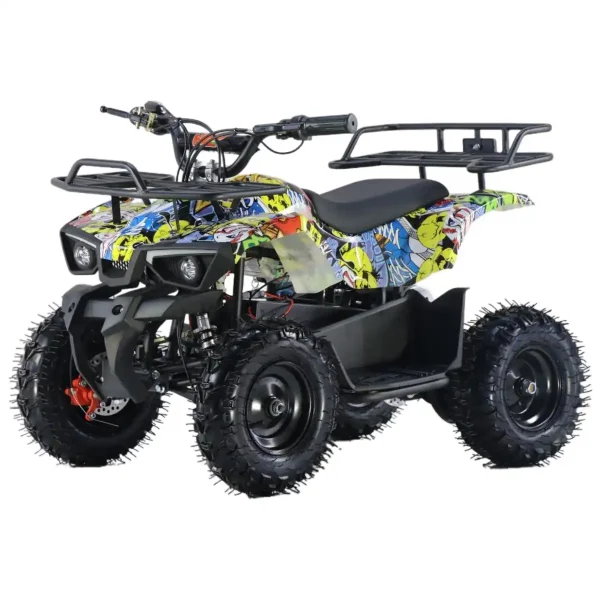 atv-copii-electric-motor-1000w-baterie-36v-de-la-kxd-pro-hummer-8e-cutie-de-viteza-automata-1-1-roti-6-inch-galben-grafitti-1