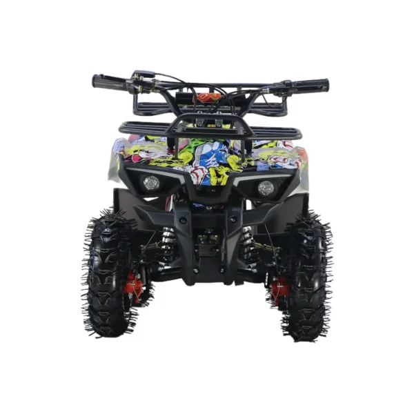 atv-copii-electric-motor-1000w-baterie-36v-de-la-kxd-pro-hummer-8e-cutie-de-viteza-automata-1-1-roti-6-inch-galben-grafitti-2